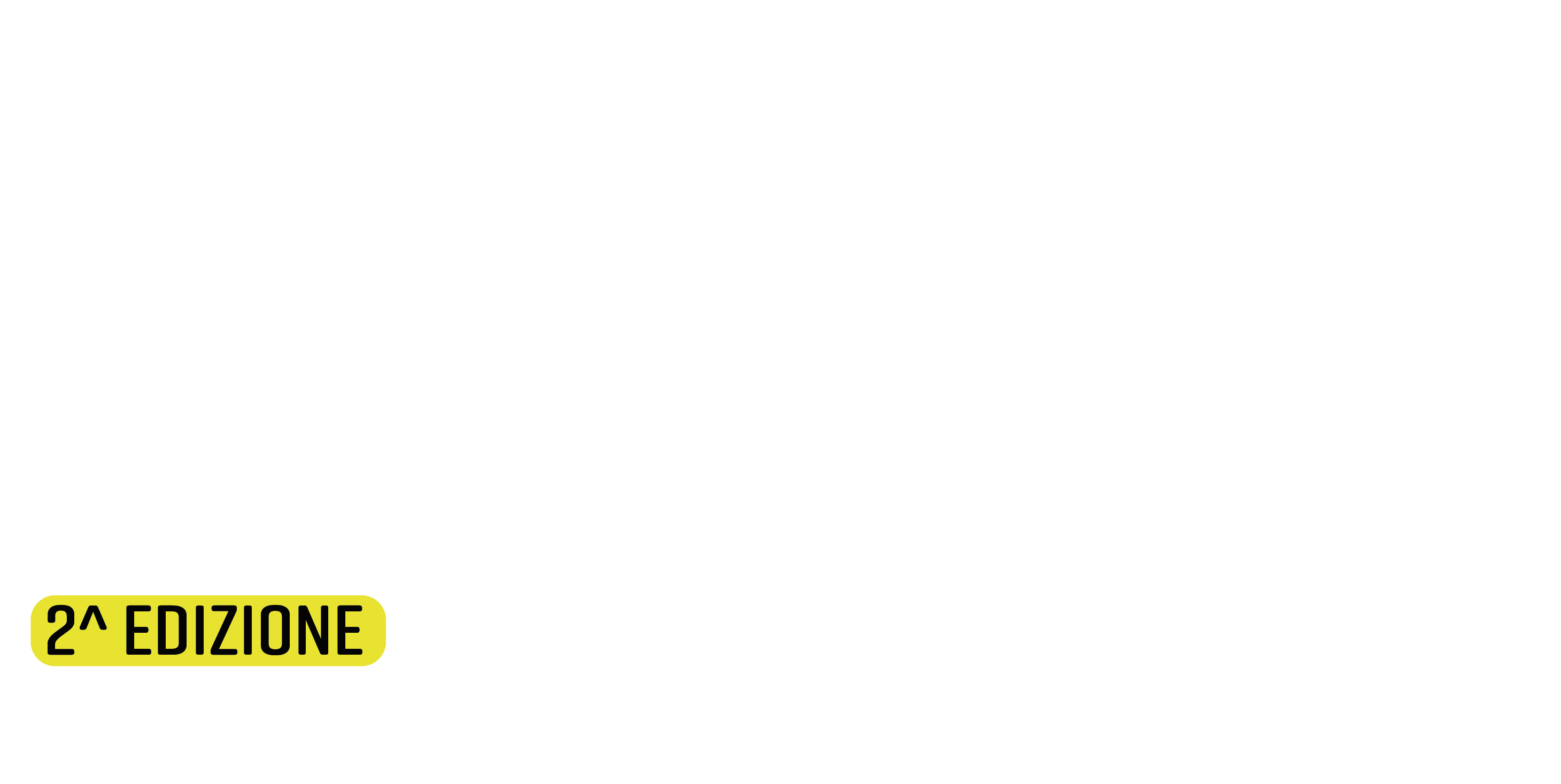 ISWEEK 24 WHITE CON SCRITTA NERA